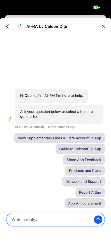 AI-RA chat
