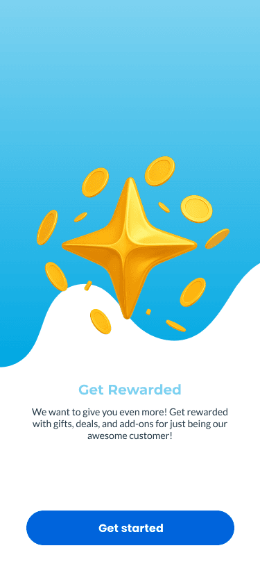 Onboarding: Get Rewarded